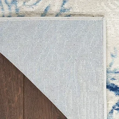 Kirkland's Aquamarine Starfish Coastal Area Rug In Gray