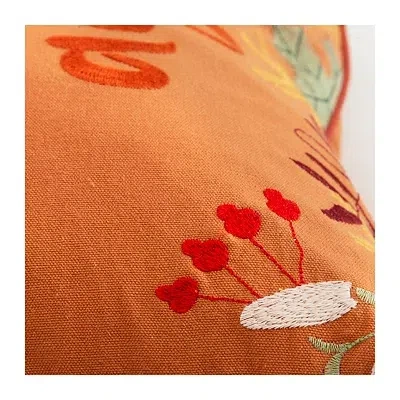 Kirkland's Oh Fall Its Nice To See You Again Throw Pillow In Orange