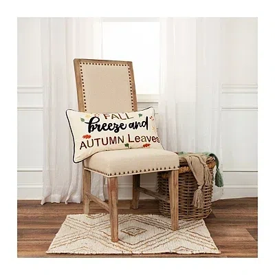 Kirkland's Fall Breeze Autumn Leaves Harvest Throw Pillow In Multi