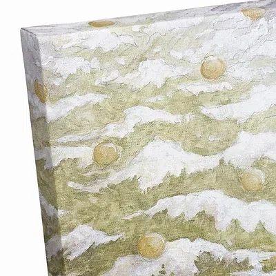 Kirkland's Festive Sheep Christmas Canvas Art Print In Multi