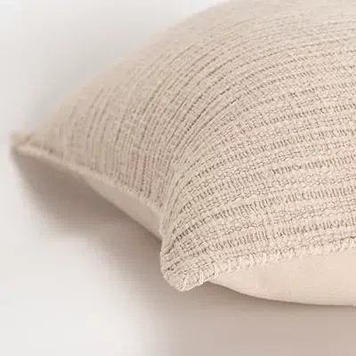 Kirkland's Subtle Striped Oversized Pillow In Neutral