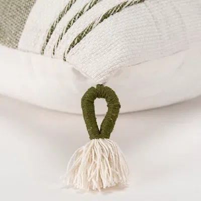 Kirkland's Block Loop Throw Pillow In Neutral