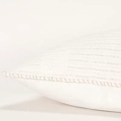 Kirkland's Simple Texture Pillow In White