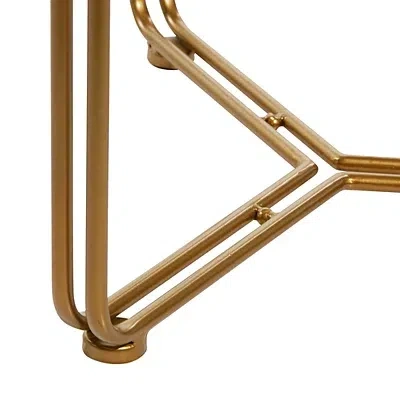 Kirkland's Wood Beaded Nesting Side Tables In Brown