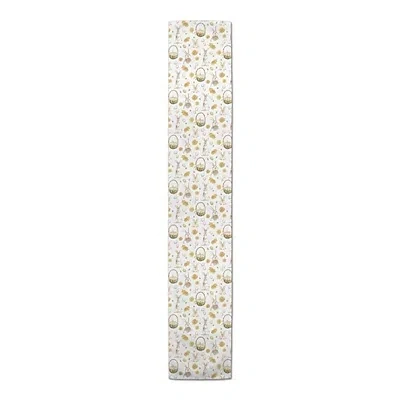Kirkland's Bunnies And Baskets Easter Table Runner In Multi