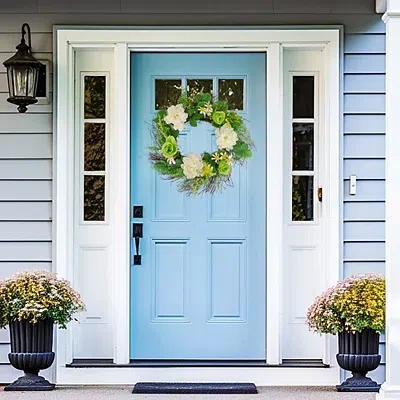 Kirkland's Mixed Floral Spring Wreath In Multi