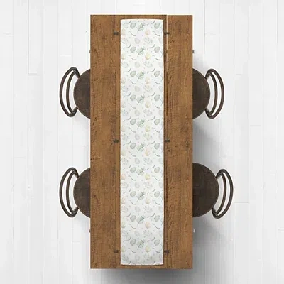 Kirkland's Neutral Eggs And Ribbon Table Runner In Multi