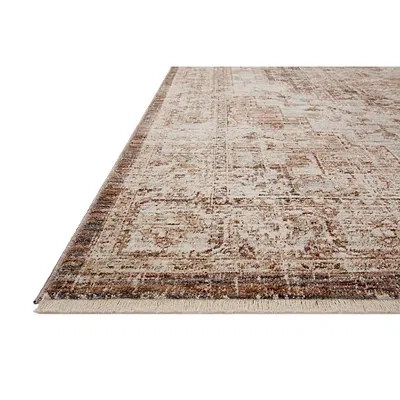 Kirkland's Mocha And Cream Sorrento Area Rug In Brown