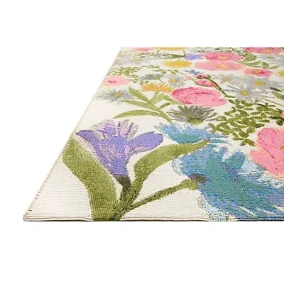 Kirkland's Daylight Garden Party Indoor/outdoor Rug In Multi