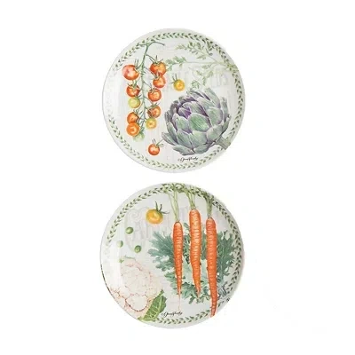 Kirkland's Vegetable Garden Salad Plates In Multi