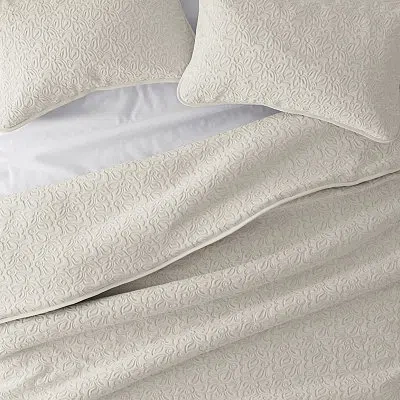 Kirkland's Twin Quilt Set In White