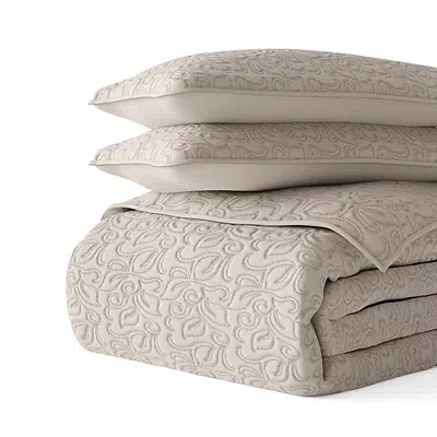 Kirkland's Twin Quilt Set In Brown