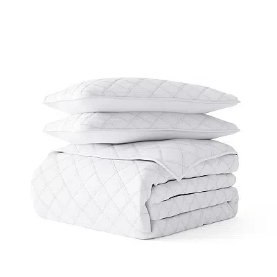 Kirkland's Twin Quilt Set In White