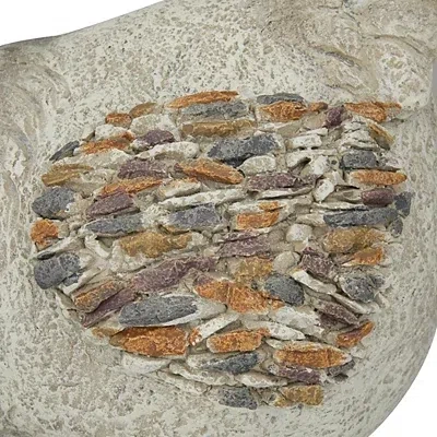 Kirkland's Textured Chicken Statue In Multi