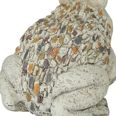 Kirkland's Textured Frog Statue In Multi