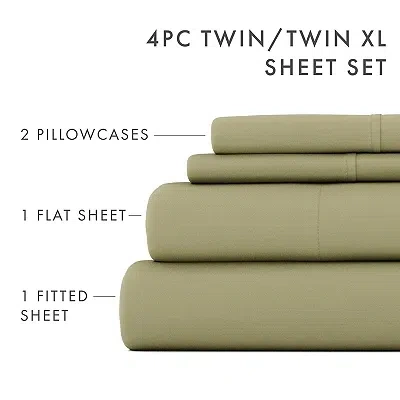 Kirkland's Twin Xl Sheet Set In Green