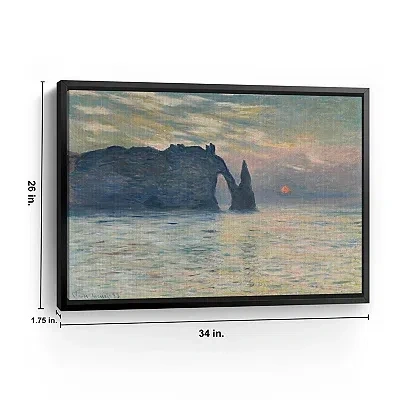 Kirkland's The Cliff-etretat In Multi