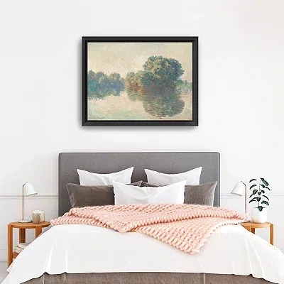 Kirkland's The Seine At Giverny Framed Canvas Art Print In Multi