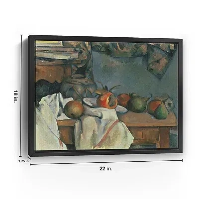 Kirkland's Ginger Pot And Pomegranate Canvas Print In Multi