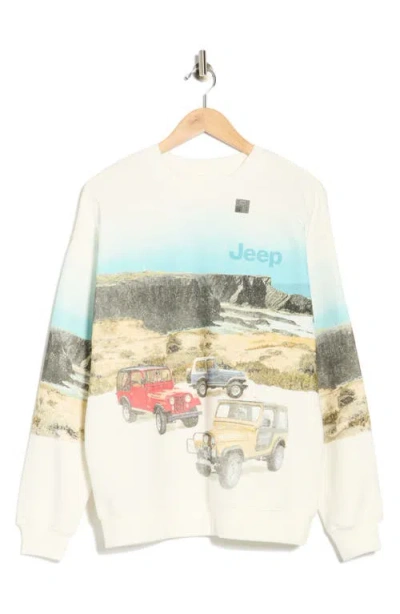 Goodie Two Sleeves Jeep Hill Sweatshirt In Multi