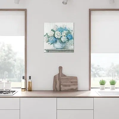 Kirkland's Hydrangea Cottage Canvas Print In Multi