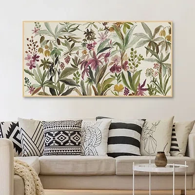 Kirkland's Garden Delight Framed Canvas Art Print In Multi