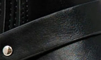 Chase & Chloe Chase And Chloe Yareli Western Buckle Chelsea Boot In Black