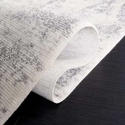 Kirkland's Whisper Abstract Area Rug In Gray