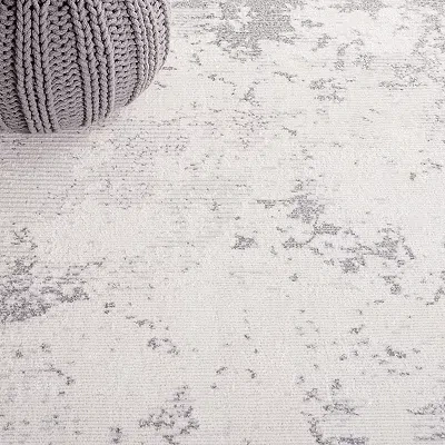 Kirkland's Whisper Abstract Area Rug In Gray