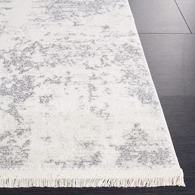 Kirkland's Whisper Abstract Area Rug In Gray