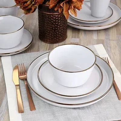 Kirkland's Dinnerware Set In White