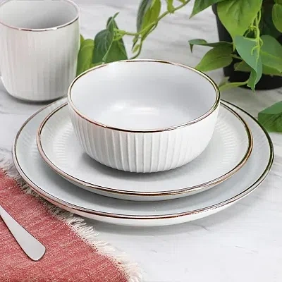 Kirkland's Dinnerware Set In White
