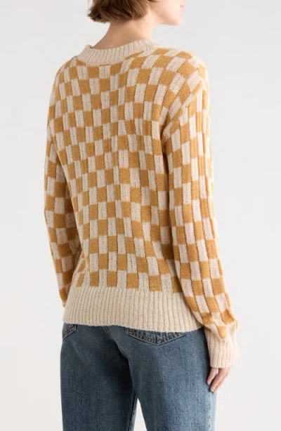 Wishlist Check Sweater In Multi