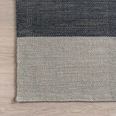 Kirkland's Jay Colorblocked Wool Area Rug In Multi