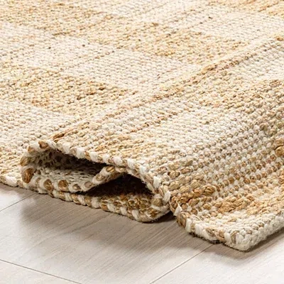 Kirkland's Hillcrest Jute And Wool Area Rug In Multi