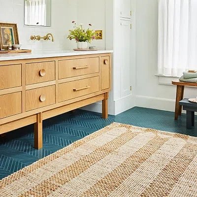 Kirkland's Hillcrest Jute And Wool Area Rug In Multi