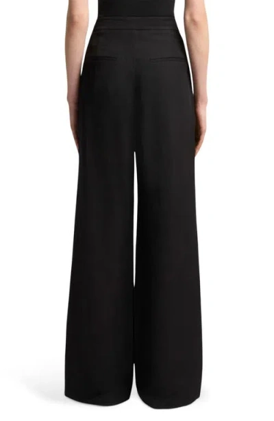 Seven Classic Wide Leg Pants In Black