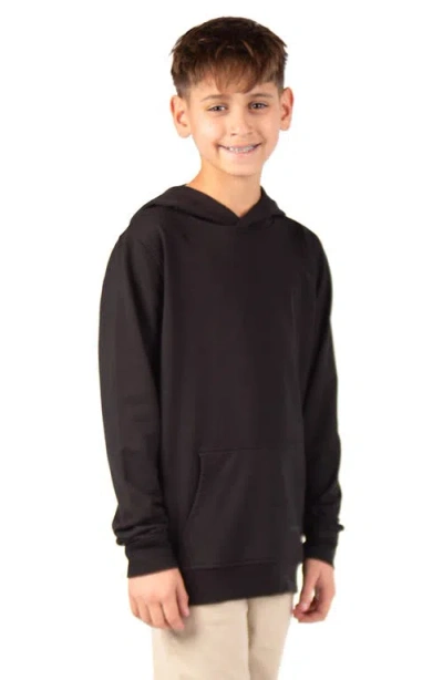 Tailorbyrd Kids' Fleece Hoodie In Black
