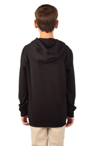 Tailorbyrd Kids' Fleece Hoodie In Black