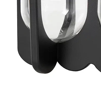 Kirkland's Hurricane Candle Holder 14 In. In Black