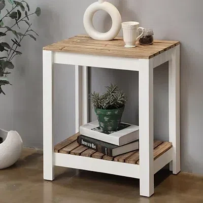 Kirkland's Cedarfield Accent Table In Multi