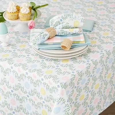 Kirkland's Easter Egg Topiary Tablecloth In Multi