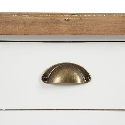 Kirkland's Two-tone Rutledge Console Table In White