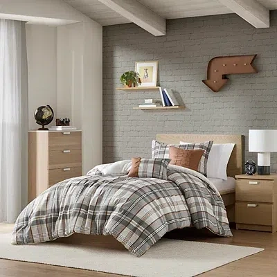 Kirkland's Twin/twin Xl Comforter Set In Gray