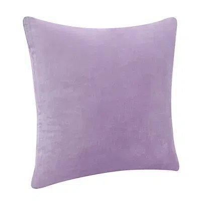 Kirkland's Solid Lilac Velvet Throw Pillow In Purple