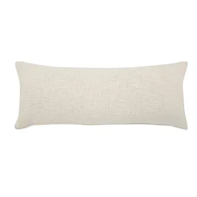 Kirkland's Textured Fringe Lumbar Pillow In Brown