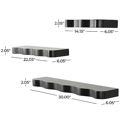 Kirkland's Floating Wall Shelf In Multi