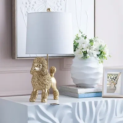 Kirkland's Poodle Table Lamp In Multi