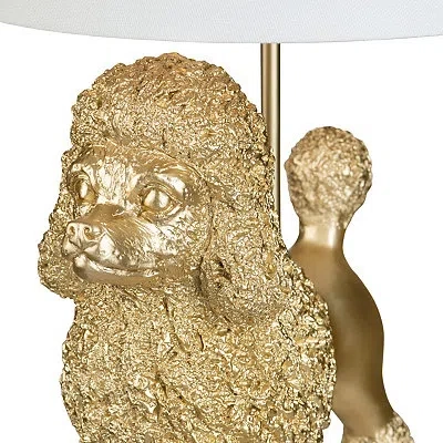 Kirkland's Poodle Table Lamp In Multi