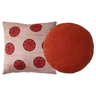 Kirkland's Plush Basketball Pillows In Multi